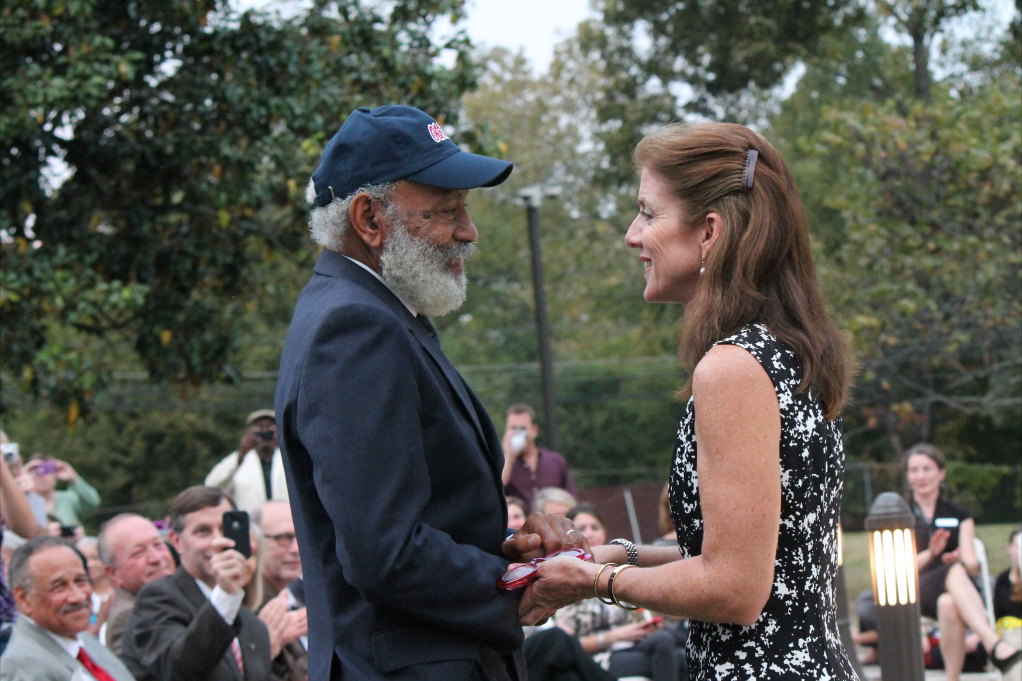 James Meredith and Caroline Kennedy